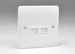 Legrand Data Face Plate double